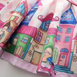 Girl Princess Dress Print Children Clothes
