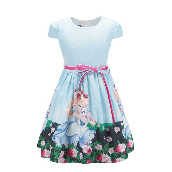 Girl Child Dress for Party Casual Clothes