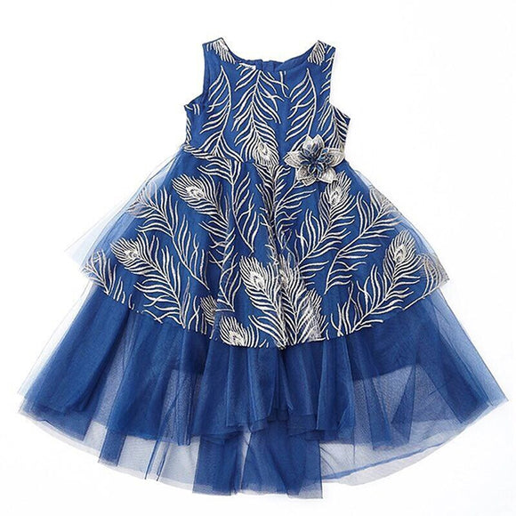 Blue Party Girl Summer Clothes