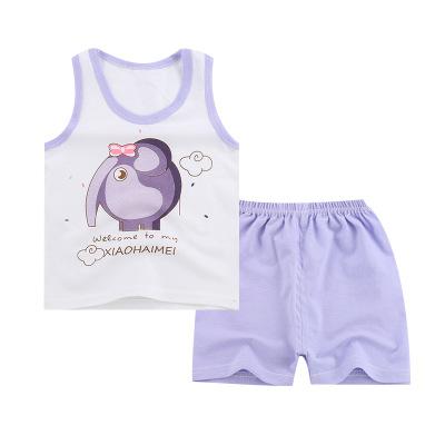 Purple Summer Baby Girl Clothing