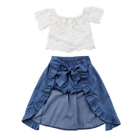 Child Clothing Set  Girls Dress