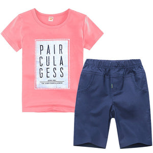 Pairculagess Boys Clothes Sport Suit Set