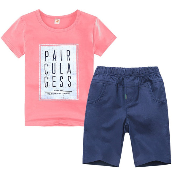 Pairculagess Boys Clothes Sport Suit Set