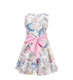 Kids Dresses for Girl Cartoon Snow White Child Clothing